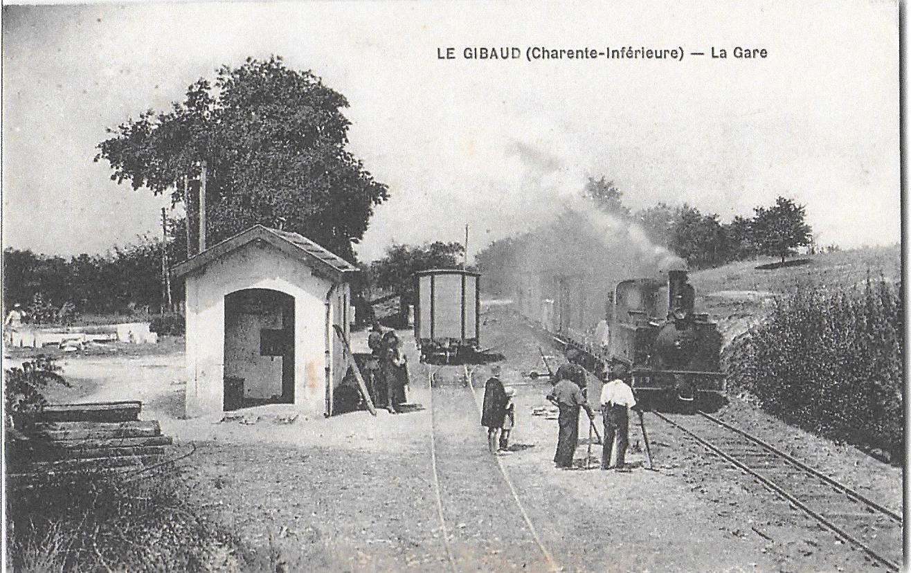 L’arrivée en gare du Gibaud