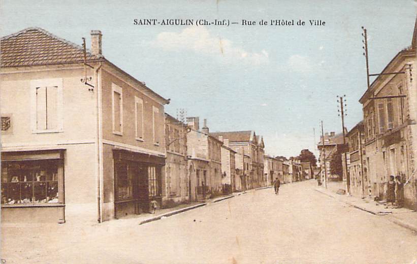 Un angle stratégique du bourg
