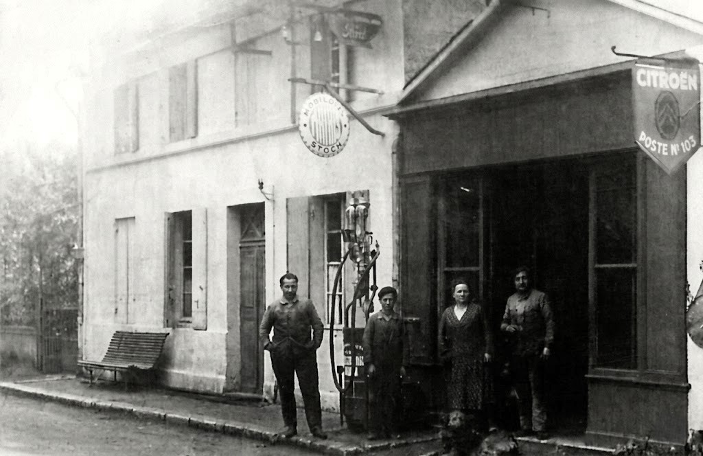 Le garage d’Eugène Héreau : Citroën et Mathis Stock