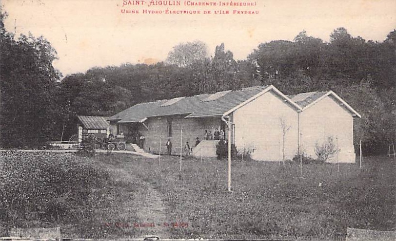 L’usine hydroélectrique de L'île Feydeau