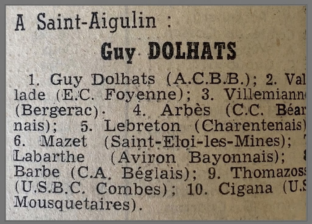 Guy Dolhats — 1973.