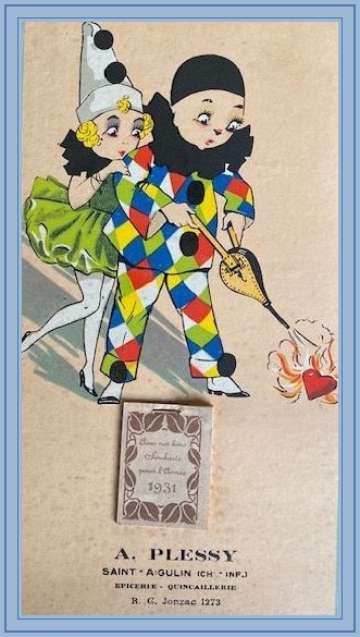 Calendrier publicitaire – 1931