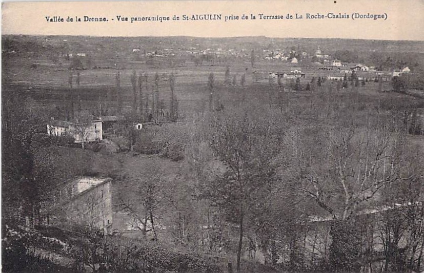 Le bourg vu d’en haut