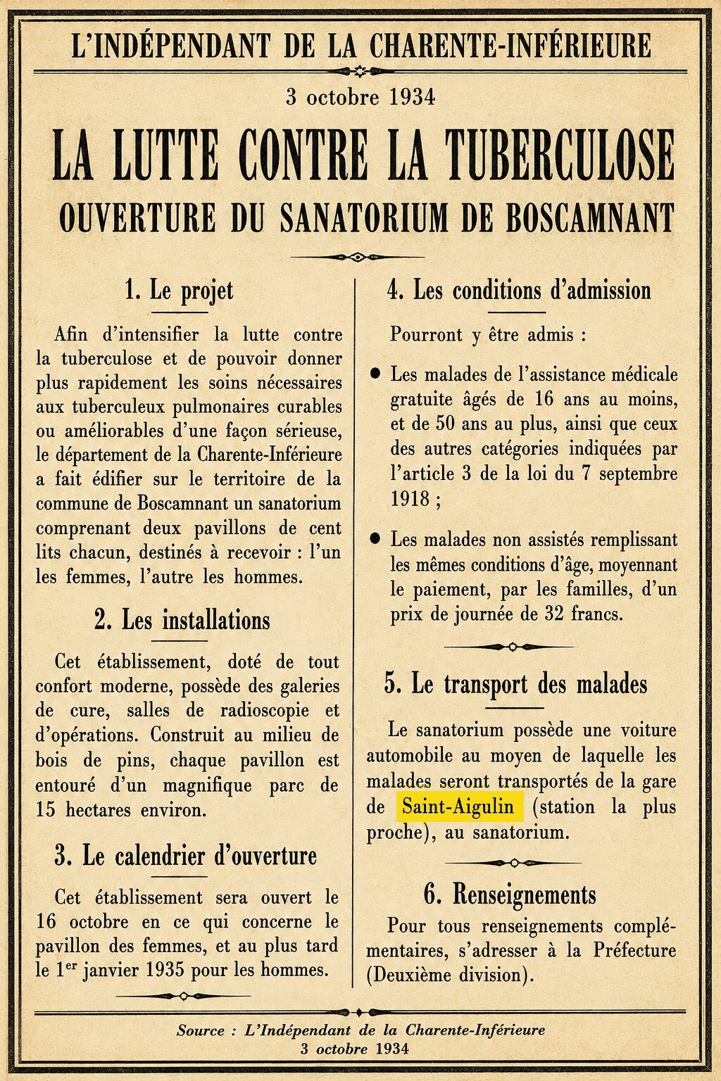 L'Indépendant de la Charente-Inférieure